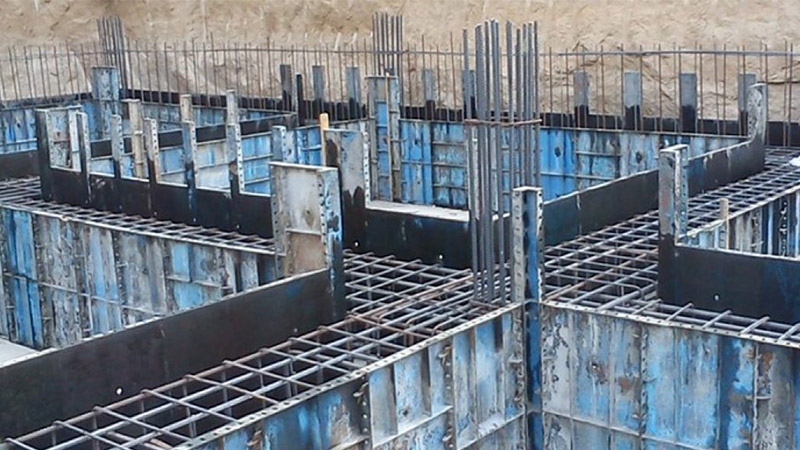 درپوش قالب بتن